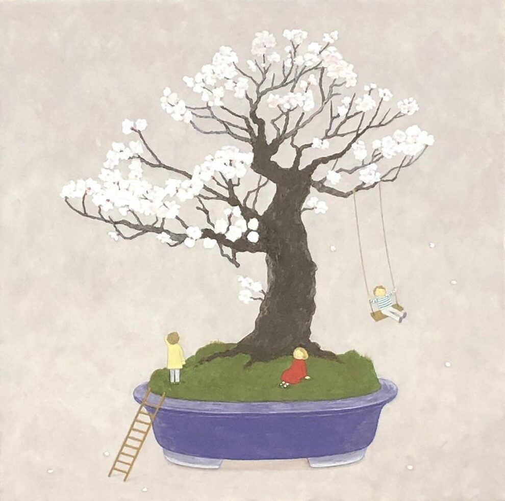 Akiko Takeda - Bonkei・Spring